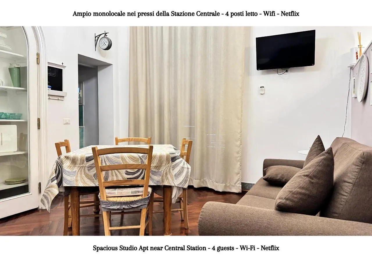 Appartamento Metro Garibaldi - Loft Con Wifi E 4 Posti Letto Presso La Stazione Centrale Di Napoli