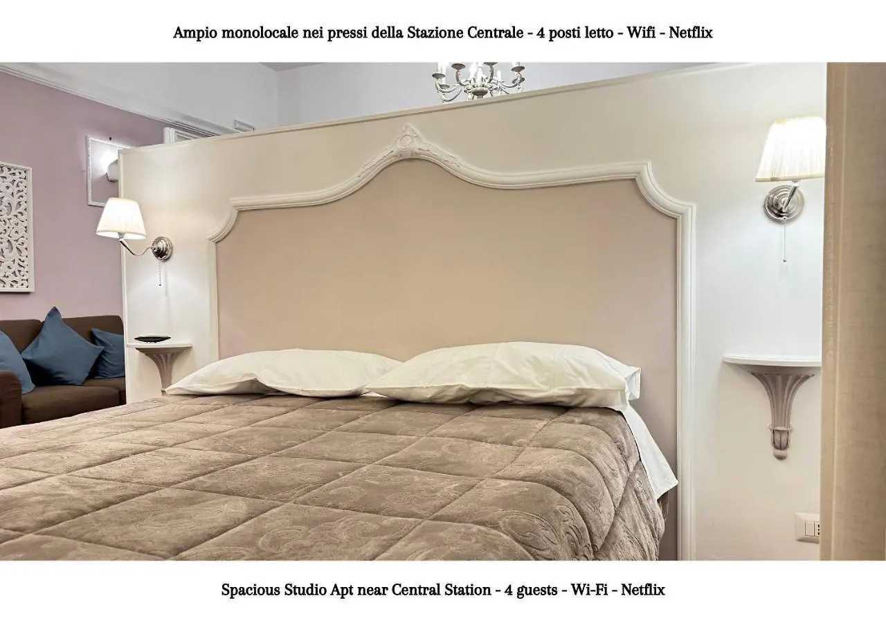 Metro Garibaldi - Loft Con Wifi E 4 Posti Letto Presso La Stazione Centrale Di Napoli Appartamento